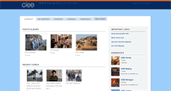 Desktop Screenshot of ciee.goabroad.net
