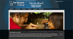 Desktop Screenshot of humanityexchange.goabroad.net