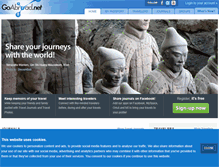 Tablet Screenshot of goabroad.net